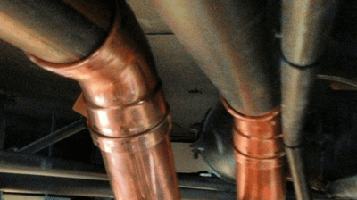 main water line inside building Photo